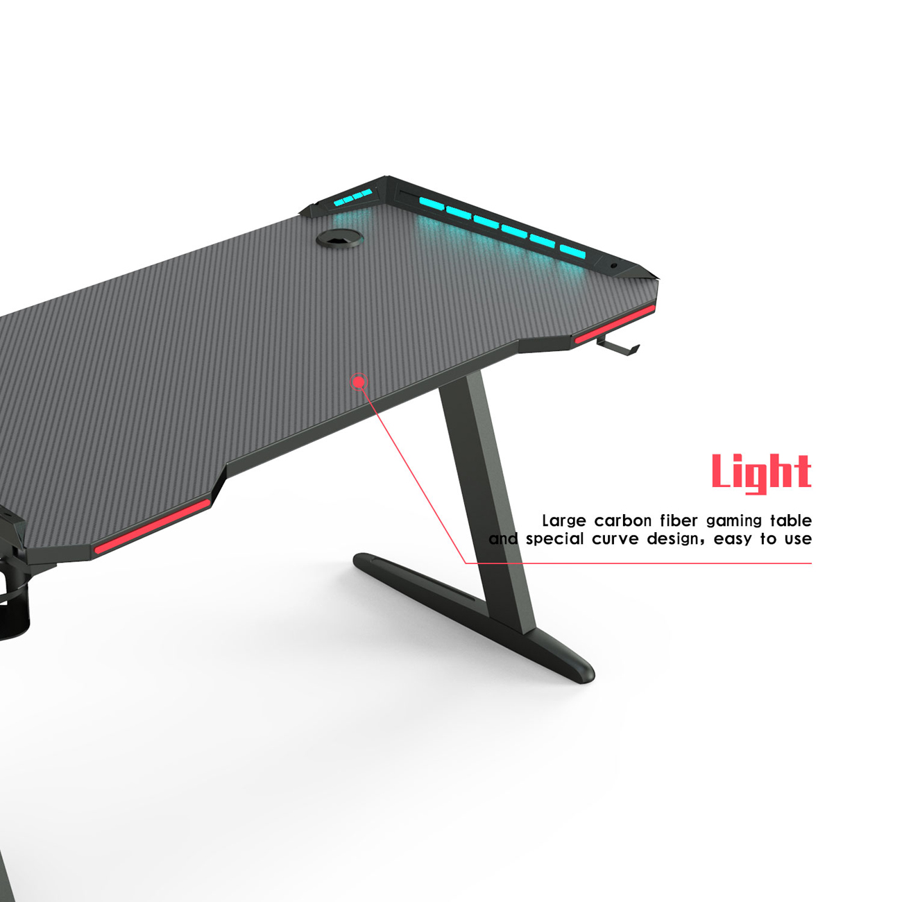Large PC Computer Gaming Desk